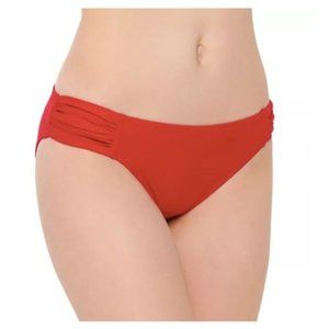 Women's Apt. 9® Ruched Hipster Bikini Bottoms Americana Red XL, 2XL